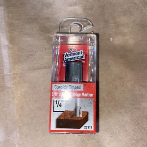 Router mortaja bisagra 23111 Vermont-Am 5/8"" x 25/32"" broca de vástago con punta de carburo - Imagen 1 de 2