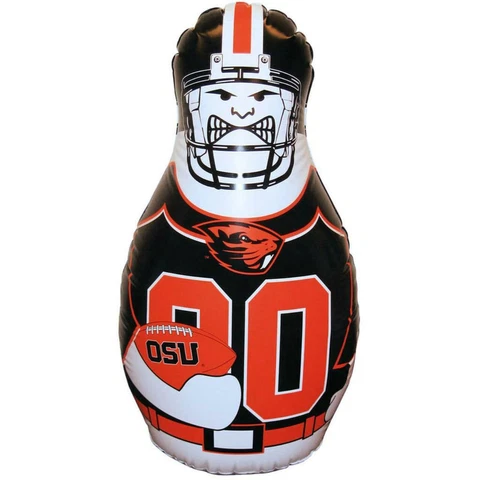 Oregon State Beavers Tackle Buddy Inflatable Punching Bag [NEW] NCAA Bop Balloon Cover