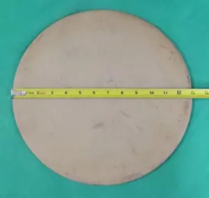 Pampered Chef 13” Round Pizza Baking Stone Family Heritage Collection Seasoned - Picture 1 of 6