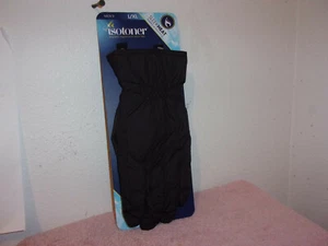 NEW MEN'S ISOTONER BLACK WINTER GLOVES w/ SMARTOUCH.....sz .LARGE / X-LARGE - Imagen 1 de 5