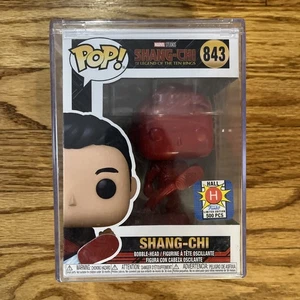 Funko Pop! Shang Chi 843 RED Hall H Limited Edition LE 500 SDCC 2022 Marvel RARE - Picture 1 of 7