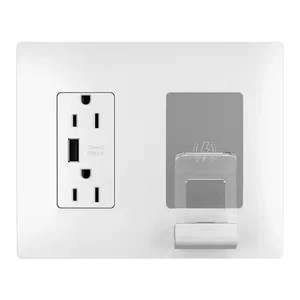 Legrand Radiant® Wireless Phone Charger & USB Outlet/Wall Plate NIP - Picture 1 of 3