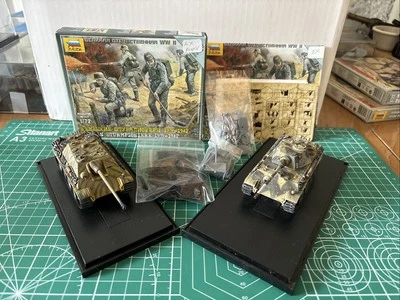 Dragon Armour#60006,60043, German Jagdpanther,Panther+ZVEZDA GermanSturmpioniere - Image 1 of 4