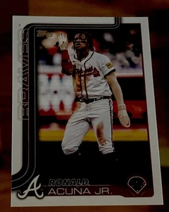 Ronald Acuna Jr. 2025 Topps Series 1 #207 - Picture 1 of 2