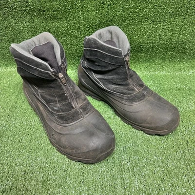 Sorel 男式冷山拉链靴 NM1436-010 Thinsulate 绝缘 13 码 — 第 1/4 张图片