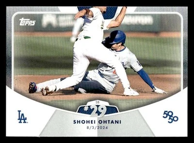 2024 Topps 50/50: Shohei Ohtani #62 Shohei Ohtani - Image 1 of 2