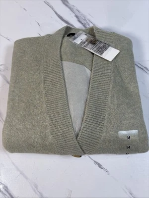 Cárdigan con botones Uniqlo para mujer suéter bolsillos cuello en V talla mediana Foto 1 de 4