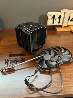 be quiet! Enfriador de aire CPU BK022 Dark Rock Pro 4 - ¡SOLO SOPORTE DE MONTAJE AM4!! Foto 1 de 4