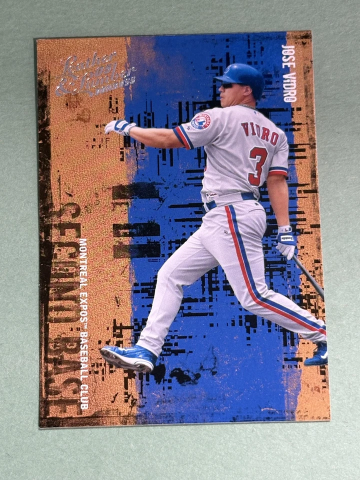 Jose Vidro 2005 Donruss Leather & Lumber Montreal Expos #73 DD916 - Image 1 of 2