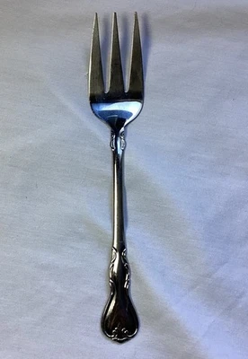 Oneida Stainless Steel serving Fork 9” mansifield Amadeus VTG Holiday Utensil - Image 1 of 4