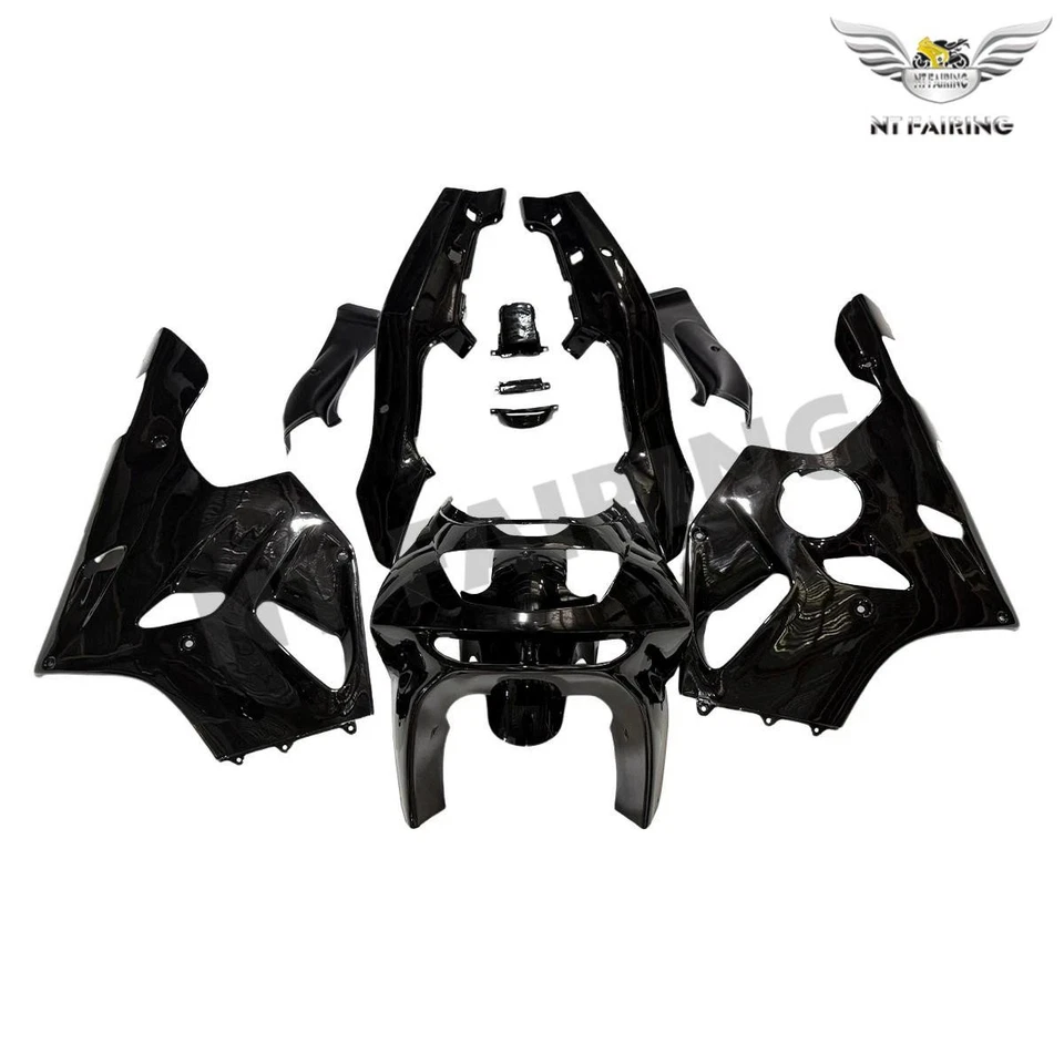 Kit de carenado negro brillante GL apto para Kawasaki Ninja 1994-1997 ZX6R ZX-6R a007 Foto 1 de 1