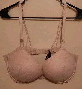 Victoria Secrets Pink Lace Push Up Very Sexy Bra 38DD - Picture 1 of 10