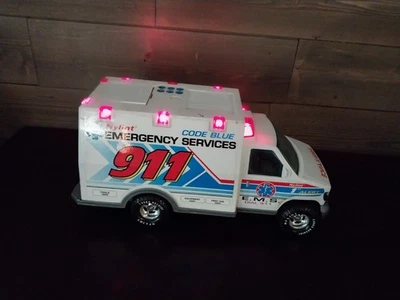 Vintage 1993 Nylint Code Blue 911 Emergency Services Ambulance - Image 1 of 4