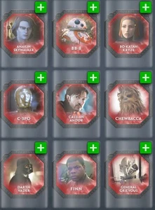 [DIGITAL] Topps Star Wars - Foundry 25 W1 - Medallions Chrome Red - Pick - Picture 1 of 1