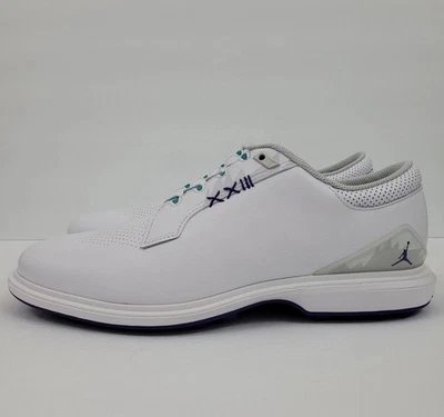 Air Jordan 5 W Golf Shoe Mens 9.5 White/Grape Ice/emerald Rise Free shipping - Image 1 of 4