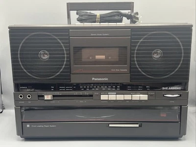 Vintage Panasonic SG-J555 Stereo System AM/FM, Cassette, Record Player Combo - Image 1 of 4