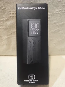 Inflador de neumáticos compresor de aire 150 PSI se adapta a neumáticos de coche moto bicicleta bomba de aire inalámbrica - Imagen 1 de 4