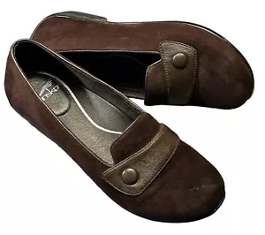 Dansko Damen Größe 40 Olena Slipper Halbschuhe Absatz 5610450278 braun Wildleder - Bild 1 von 22