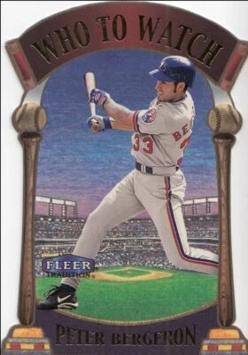 2000 Fleer Tradition Who to Watch Peter Bergeron Montreal Expos #WW6 - Image 1 of 2