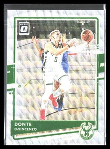 Donte DiVincenzo 2020 Donruss Fanatics Box Set Prizm Optic #68 Silver Wave - Picture 1 of 2