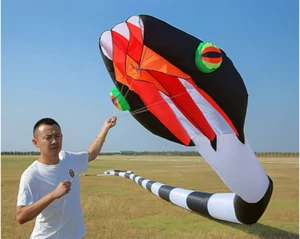55M Long 3D Inflatable Soft Snake Kites Octopus Kites for Adults outdoor toys - Picture 1 of 3