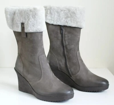 $650 PAUL GREEN GIANNI Botas de Invierno de Lana de Cordero Genuinas para Mujer 9  Foto 1 de 3