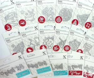 Xcut Mini and Dinky Die Christmas Snowflakes Tree Bauble Penguin Robin Tree Noel - Picture 1 of 24