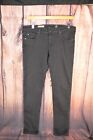 AG Adriano Goldschmied Womens Jeans The Legging Black Super Skinny Size 31x29