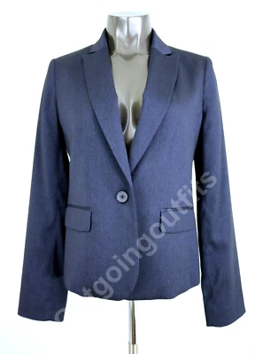 Chaqueta blazer para mujer Anne Klein azul marino talla 8 Foto 1 de 4