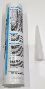2 X PLUMBERS GRADE 100% SILICON TRANSPARENT SEALANT IN THE TUBE 300G - T031 - Picture 1 of 1