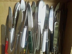 MENGE 30 STCK. (PLUS) BESTECK-DINNERMESSER, EDELSTAHL, TSA  - Bild 1 von 3