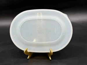 Clear TUPPERWARE REPLACEMENT Lid #2332 for Oval Stack Cooker Steamer #2329 #2330 - Picture 1 of 4