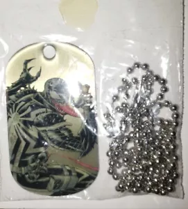 Agent Venom 08 of 55 Marvel Dossier (2016 Upper Deck) Dog Tag Necklace - Picture 1 of 6