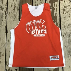 OC STARZ Lacrosse • Orange County, California • REVERSIBLE Jersey Pinnie MEDIUM - Picture 1 of 10