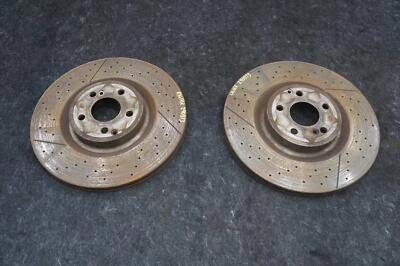 Conjunto de rotor de disco de freio traseiro esquerdo e direito fabricante de equipamento original 2534230000 Mercedes Glc63 X253 18-21 - Imagem 1 de 4