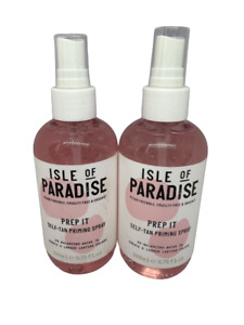 self tan isle of paradise prep it priming spray 200ml x 2