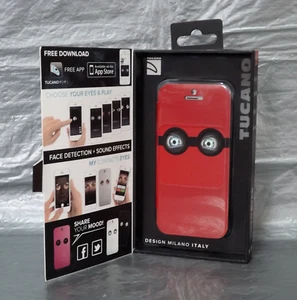 Protection Case Cover For iPhone 5C Eyes Look At Me Theme Red Screen Protector - Picture 1 of 11