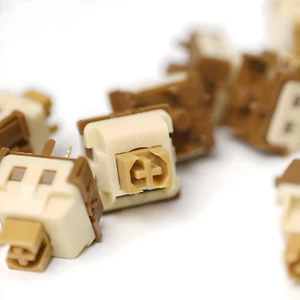 Hand Lubed KTT Bear Linear Mechanical Keyboard Switches - Picture 1 of 4