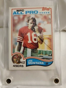 🔥🔥Joe Montana Topps 1982🔥🔥 Near Mint. Nfc all pro. - Bild 1 von 9