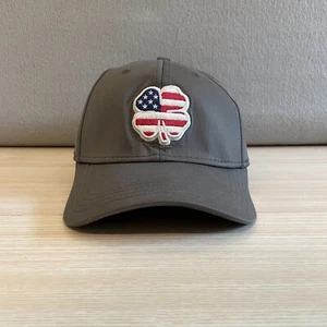 Black Clover Live Lucky Men's Size L/XL Gray Polyester Blend Outdoor Golf Cap - Picture 1 of 6