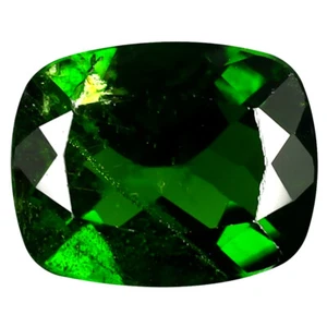 2,01 ct Hervorragendes Kissen (9 x 7 mm) unbeheizt / unbehandelt grün Chromdiopsid - Bild 1 von 1