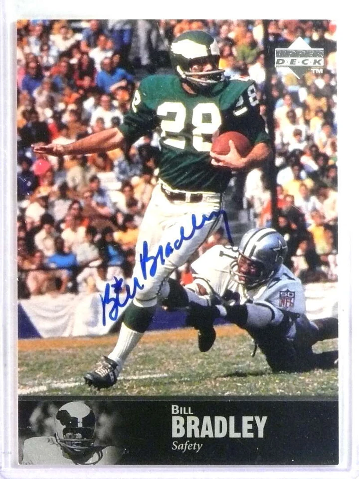 1997 Upper Deck Legends Bill Bradley Autograph Auto #AL43 - Image 1 of 1