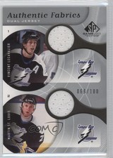 2005-06 SP Game Used Edition /100 Vincent Lecavalier Martin St Louis #AF2-LS HOF