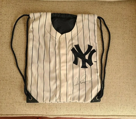 New York Yankees Alex Rodriguez MLB Cloth Drawstring Backpack Cover
