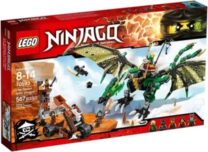 NEW LEGO 70593 NINJAGO THE GREEN NRG DRAGON RETIRED SET - Picture 1 of 8
