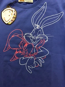 LOONEY TUNES Bugs Bunny and Lola T-Shirt Size M NEW - Picture 1 of 5