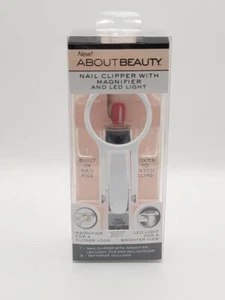 About Beauty Nail Clipper with 3X Magnifier LED Light - Picture 1 of 3