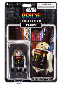 Disney Parks 2024 Star Wars Galaxy's Edge R3-RN8W Pride Droid Factory Figur - Bild 1 von 2