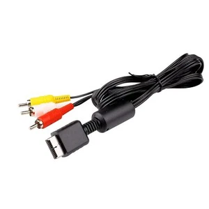 Wholesale Sony Playstation TV AV Cable PS1 PS2 PS3 Lead Video Audio RCA 1.8M - Picture 1 of 7
