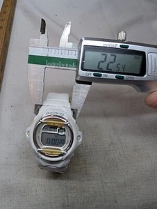 Casio Baby-G BG-169R Quartz Digital Watch White New Battery Running Great - Picture 1 of 14